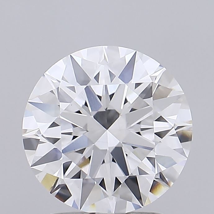 2.11ct round lab-grown diamond E/VS1, 8.26mm, IGI certified.