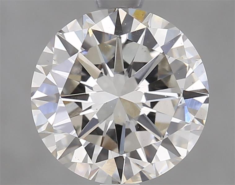 2.11ct round lab-grown diamond H/VS2 with measurements 8.34-8.32mm