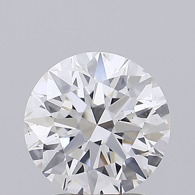 2.14ct round lab-grown diamond E/VS2 with IGI certification.