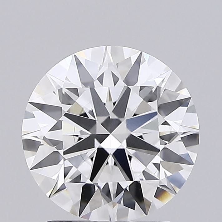 2.17ct round lab-grown diamond E/VS2, 8.30mm, IGI certified.