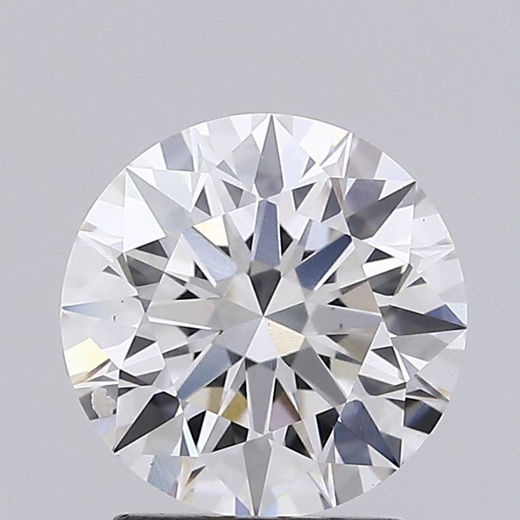 2.19ct round lab-grown diamond E/VS1, 8.35mm, IGI certified.