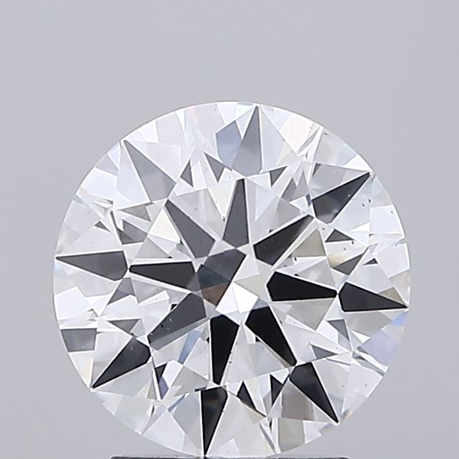 2.34ct round lab-grown diamond E/VS2 with IGI certification.