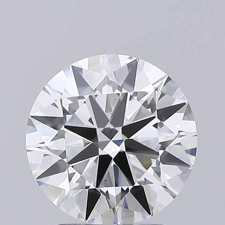 2.43ct round lab-grown diamond E/VS1 with IGI certification.