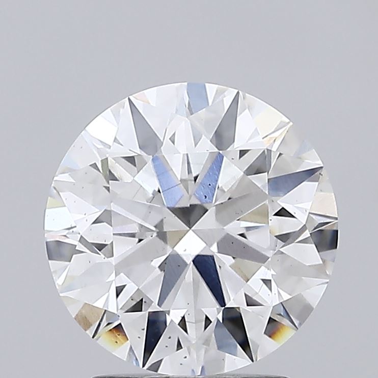 2.47ct round lab-grown diamond E/VS2 with IGI certification.