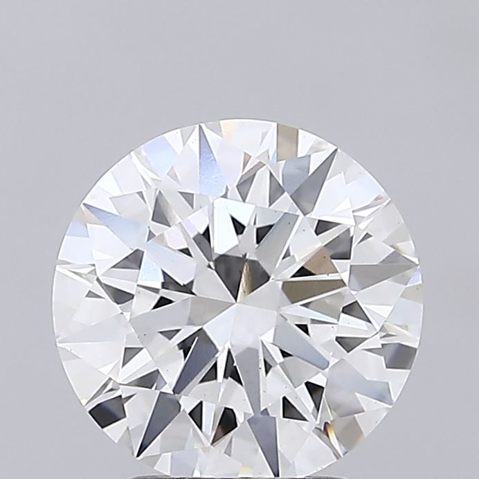 2.61ct round lab-grown diamond E/VS1 with IGI certification.