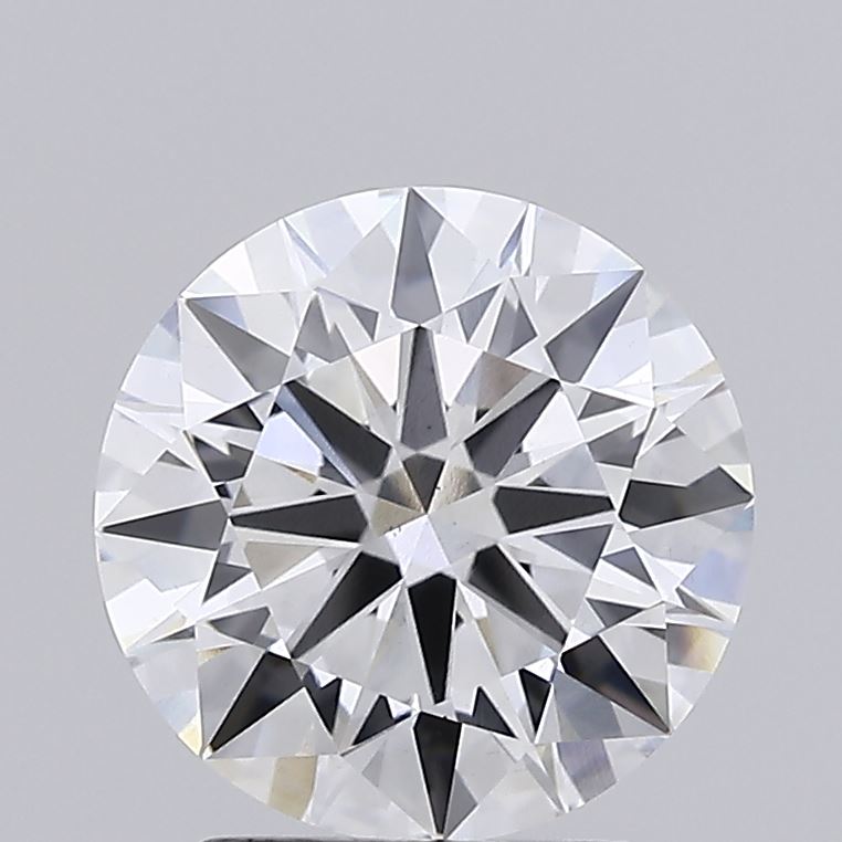 2.63ct round lab-grown diamond E/VS1, 8.94mm, IGI certified.