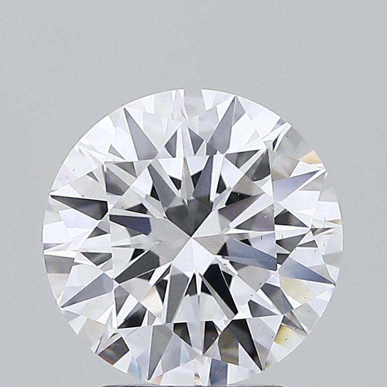 2.64ct Round Lab-Grown Diamond, E/VS1, 8.89mm ID