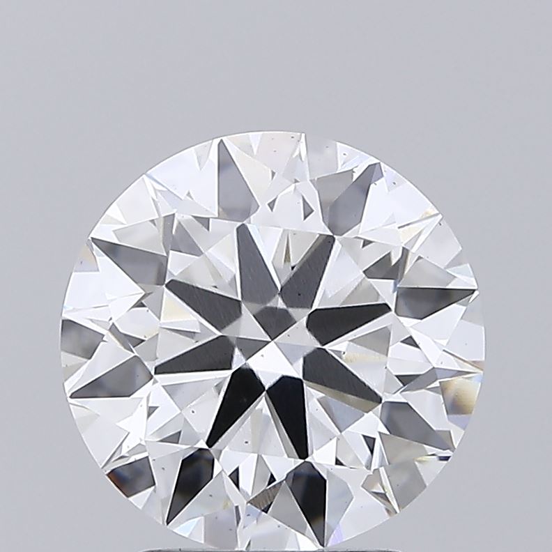 2.81ct round lab-grown diamond E/VS2 with IGI certification.