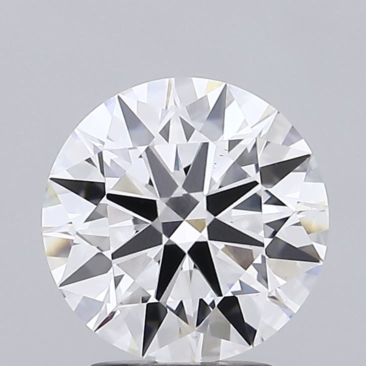2.84ct round lab-grown diamond E/VS1, 9.13mm, IGI certified.