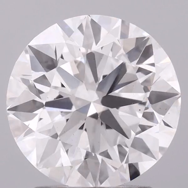 2.86ct round lab-grown diamond D/VS2 IGI certified LG678534410
