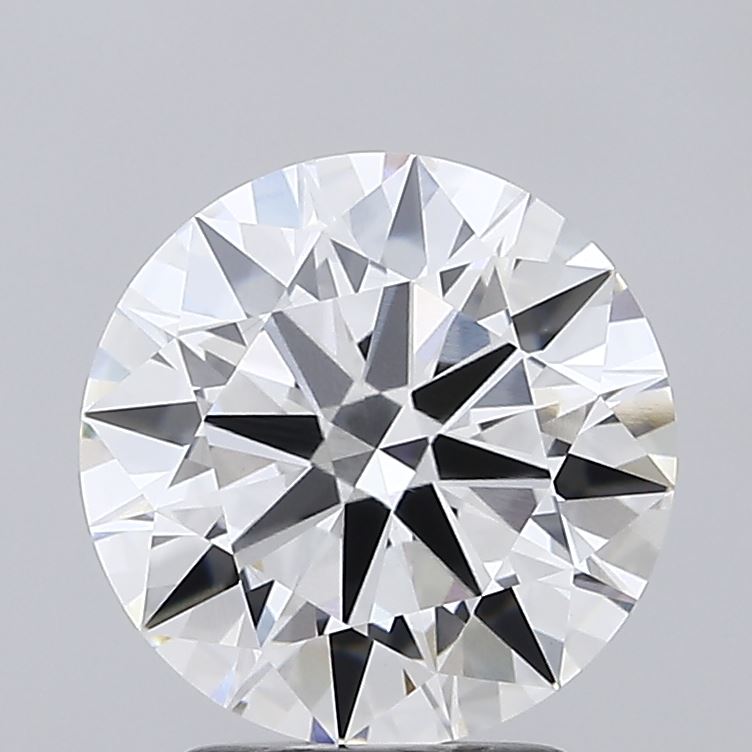 2.91ct round lab-grown diamond E/VVS2, 9.23mm, IGI certified.