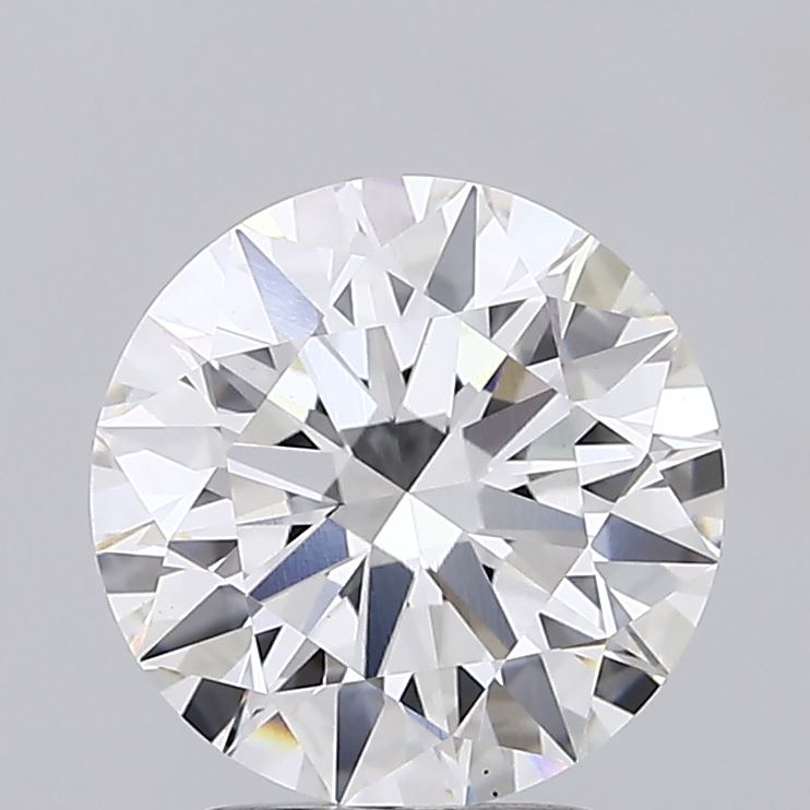 2.92ct round lab-grown diamond E/VS1 IGI certified ID MEM873271LG