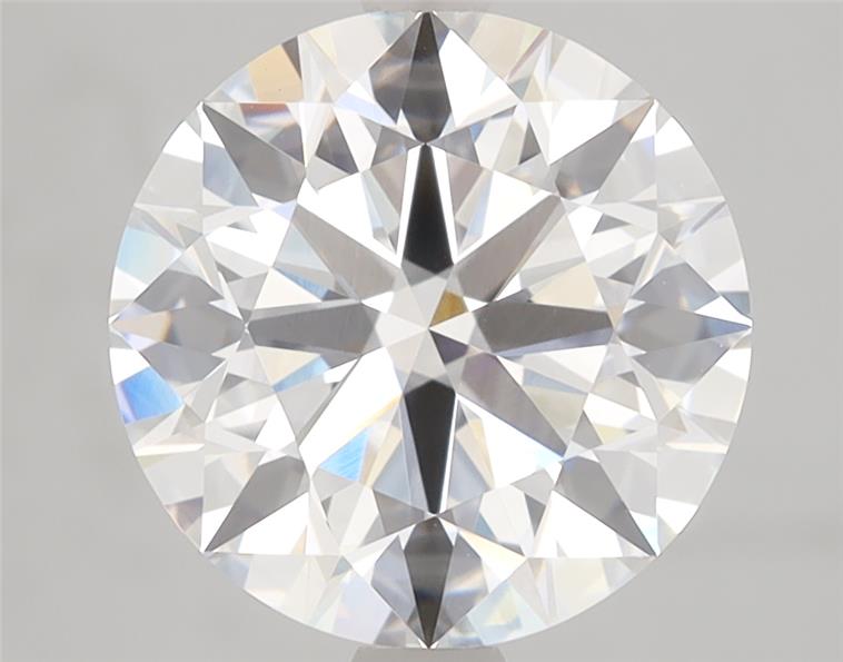 3ct round lab-grown diamond E/VVS2 ID cut with IGI certification.