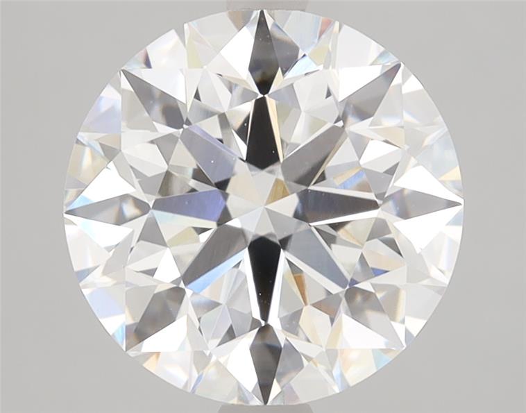 3ct round lab-grown diamond E/VVS2 with IGI certification.