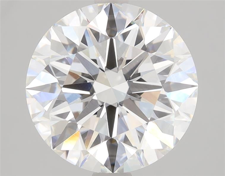 3.01ct round lab-grown diamond E/VVS2 ID cut grade IGI certified