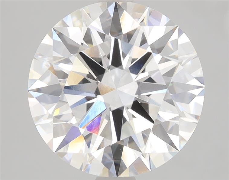 3.01ct round lab-grown diamond E/VVS2 ID cut grade IGI certified