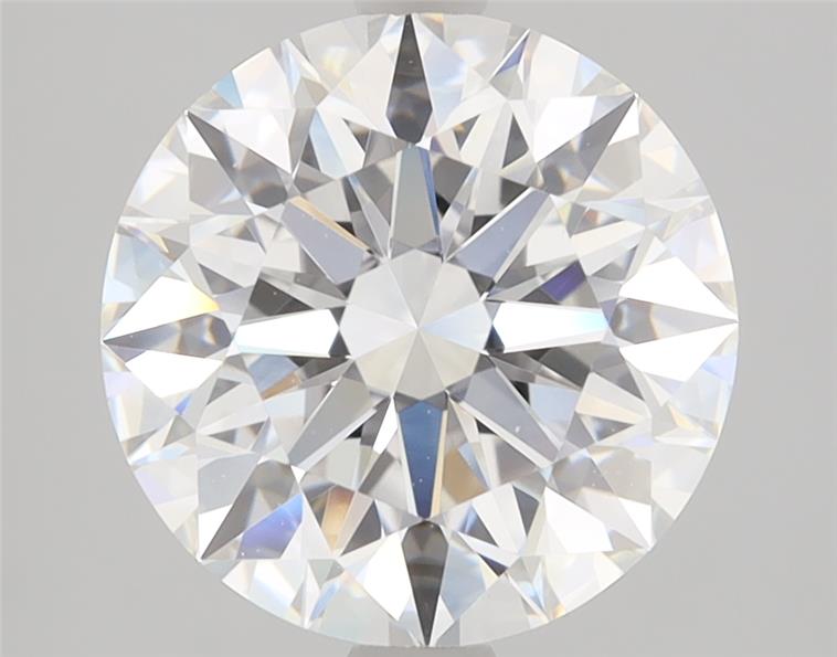 3.01ct round lab-grown diamond E/VVS2 ID cut grade IGI certified