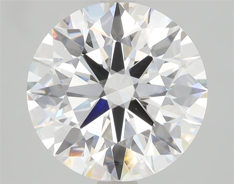 3.01ct round lab-grown diamond E/VVS2 ID cut grade IGI certified