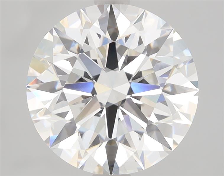 3.01ct round lab-grown diamond E/VVS2 ID cut grade IGI certified
