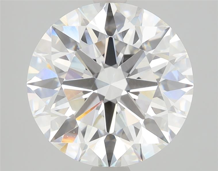 3.02ct round lab-grown diamond E/VVS2 ID cut grade IGI certified
