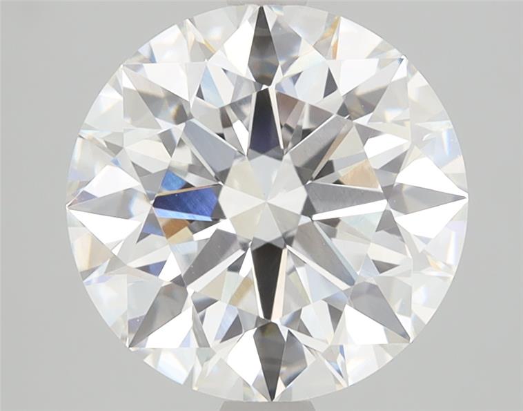 3.03ct round lab-grown diamond E/VVS2 ID cut grade IGI certified