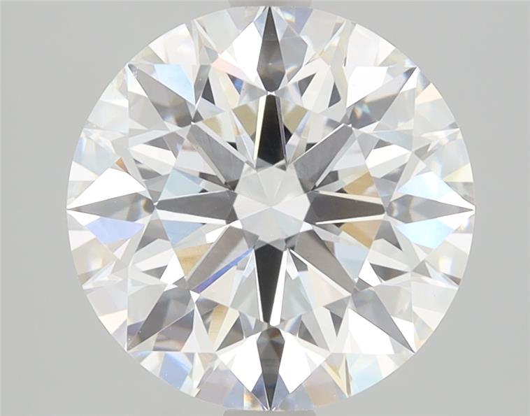 3.03ct round lab-grown diamond E/VVS2 ID cut grade IGI certified