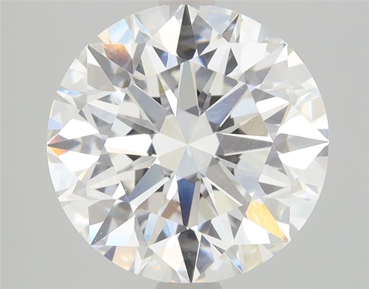 3.03ct round lab-grown diamond E/VVS2 ID cut grade IGI certified