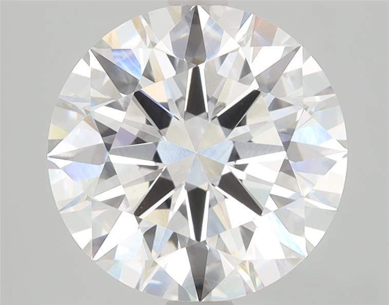 3.03ct round lab-grown diamond E/VVS2 ID cut grade IGI certified