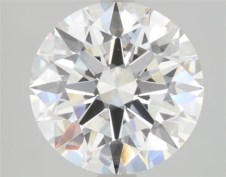 3.03ct round lab-grown diamond E/VVS2 ID cut grade IGI certified