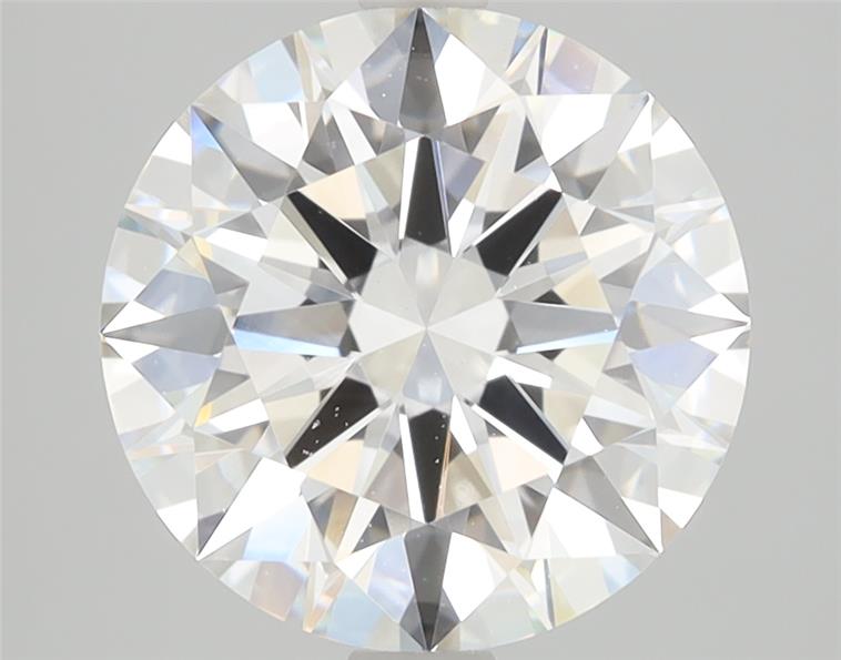 3.03ct round lab-grown diamond E/VVS2 ID cut grade IGI certified