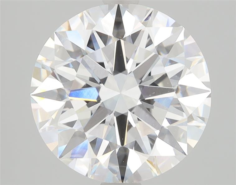 3.03ct round lab-grown diamond E/VVS2 ID cut grade IGI certified