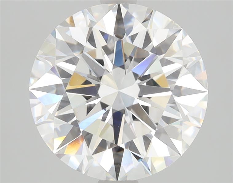 3.03ct round lab-grown diamond E/VVS2 ID cut grade IGI certified