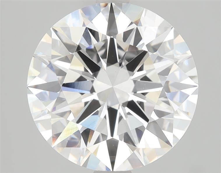 3.03ct round lab-grown diamond E/VVS2 ID cut grade IGI certified