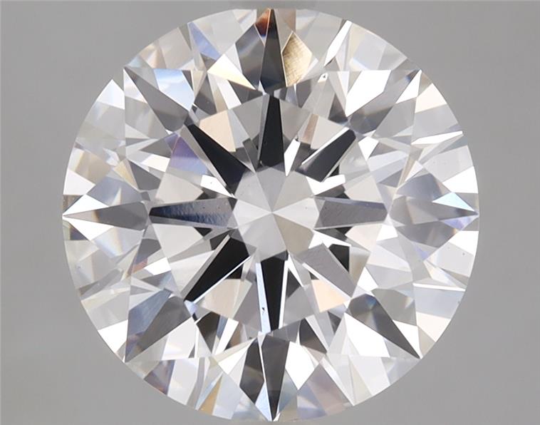 3.04ct round lab-grown diamond E/VS1 ID cut grade IGI certified