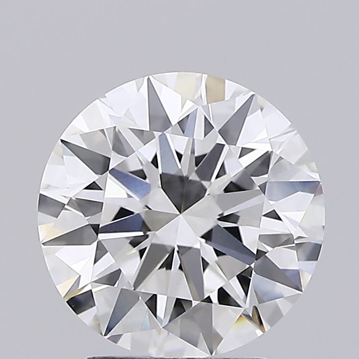 3.15ct round lab-grown diamond E/VS1, 9.45mm, IGI certified.