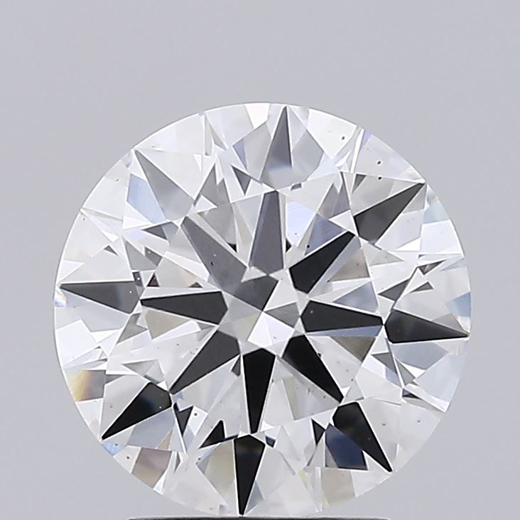 3.17ct round lab-grown diamond E/VS2, 9.55mm, IGI certified LG671437795.