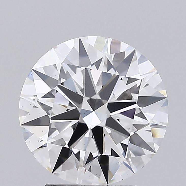 3.2ct round lab-grown diamond F color VS2 clarity IGI certified