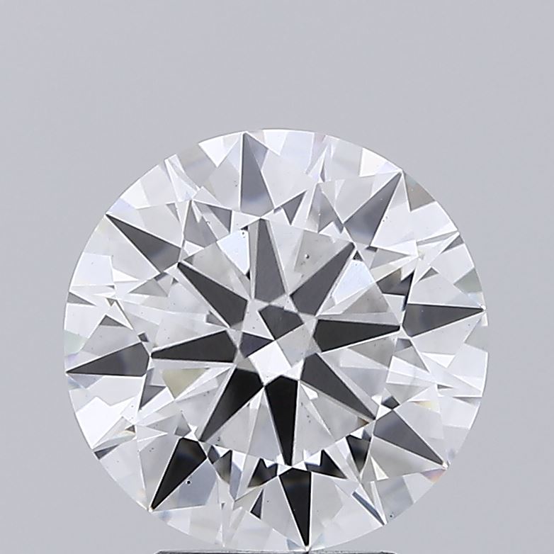 3.24ct round lab-grown diamond E/VS2 with IGI certification.
