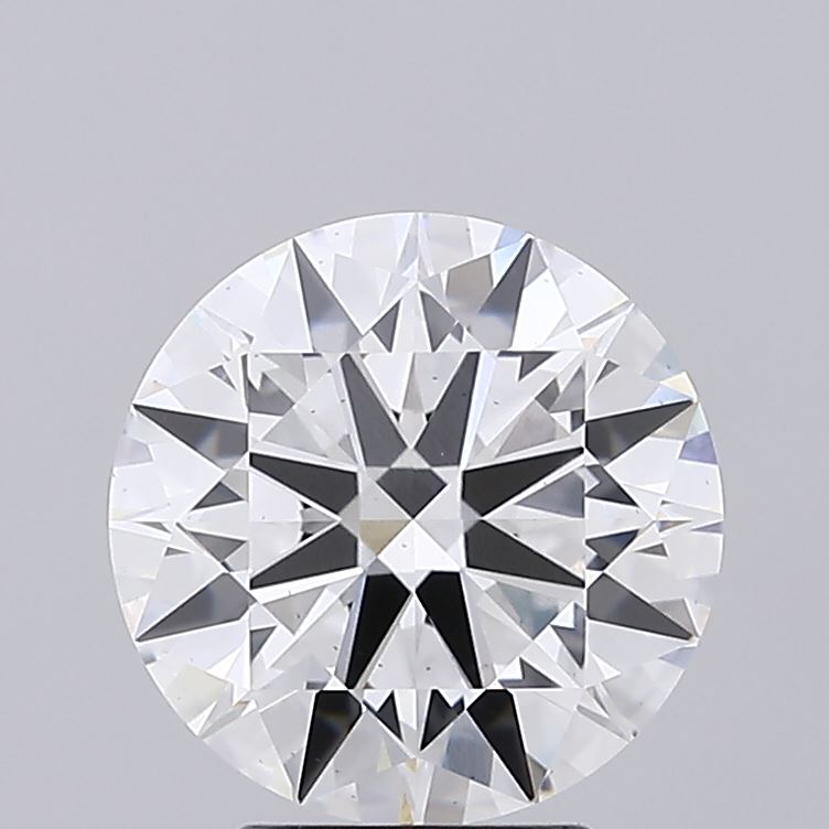 3.29ct round lab-grown diamond E color VS2 clarity IGI certified