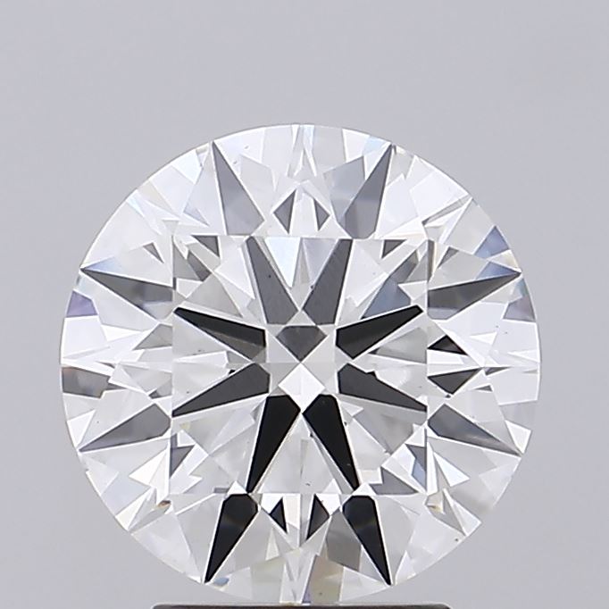 3.32ct round lab-grown diamond F/VS1 IGI certified ID 9.56mm