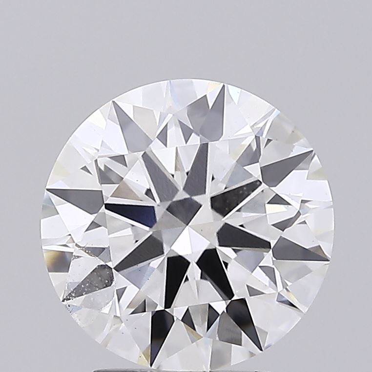 3.33ct round lab-grown diamond E/VS1, 9.63mm, IGI certified.