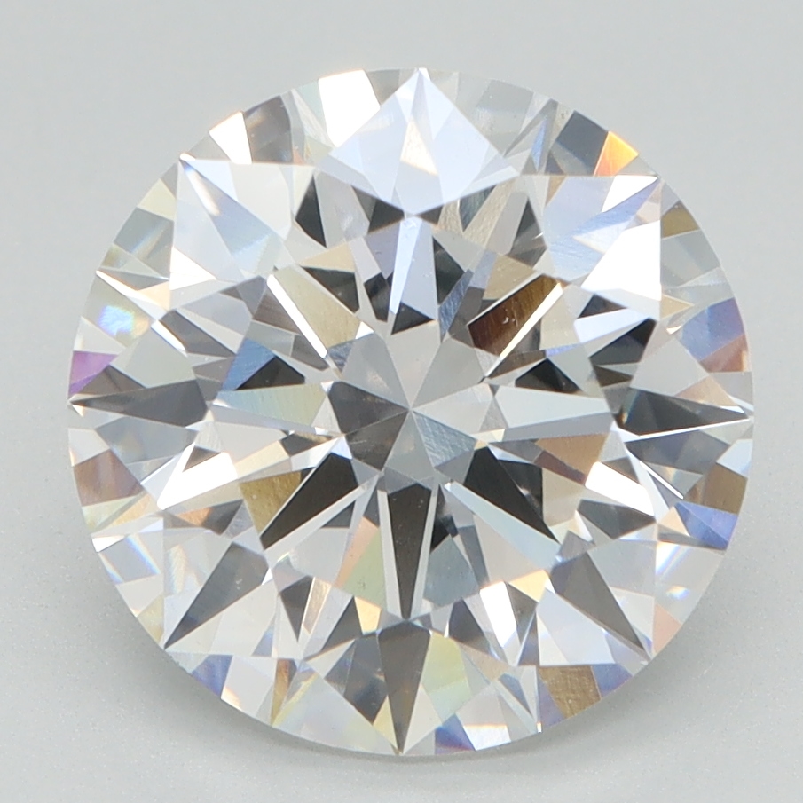 3.34ct Round lab-grown diamond
