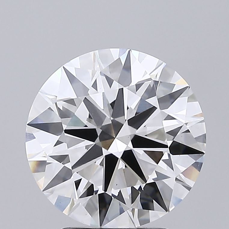 3.4ct round lab-grown diamond E/VS1, 9.67mm, IGI certified.