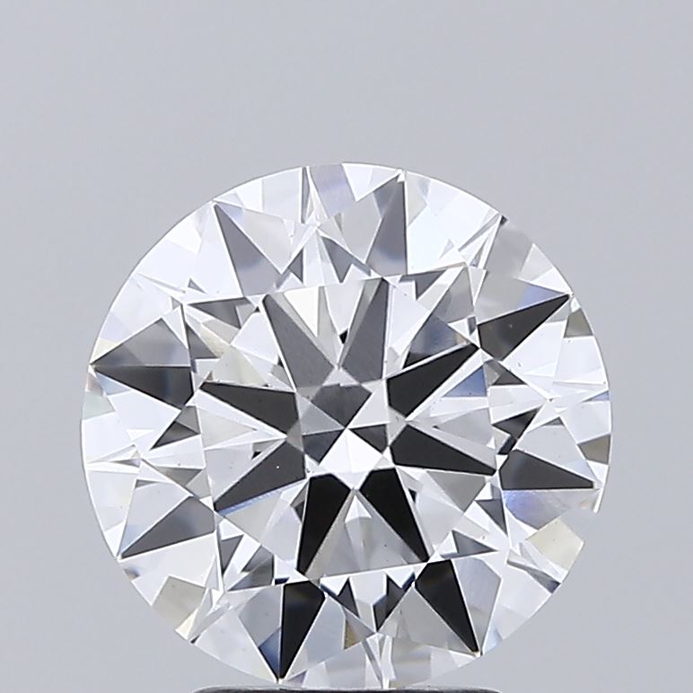3.45ct round lab-grown diamond E/VS2 with IGI certification.