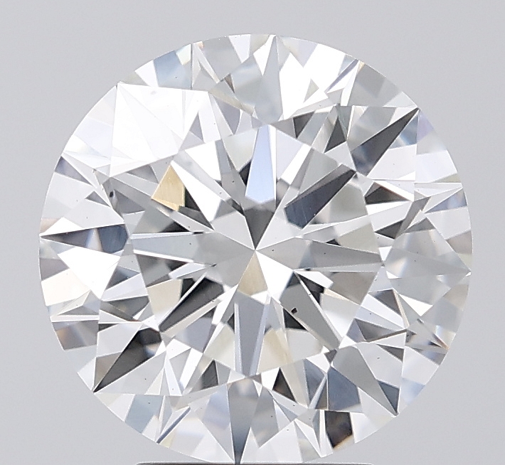 3.47ct round lab-grown diamond E/VS1 with IGI certification.