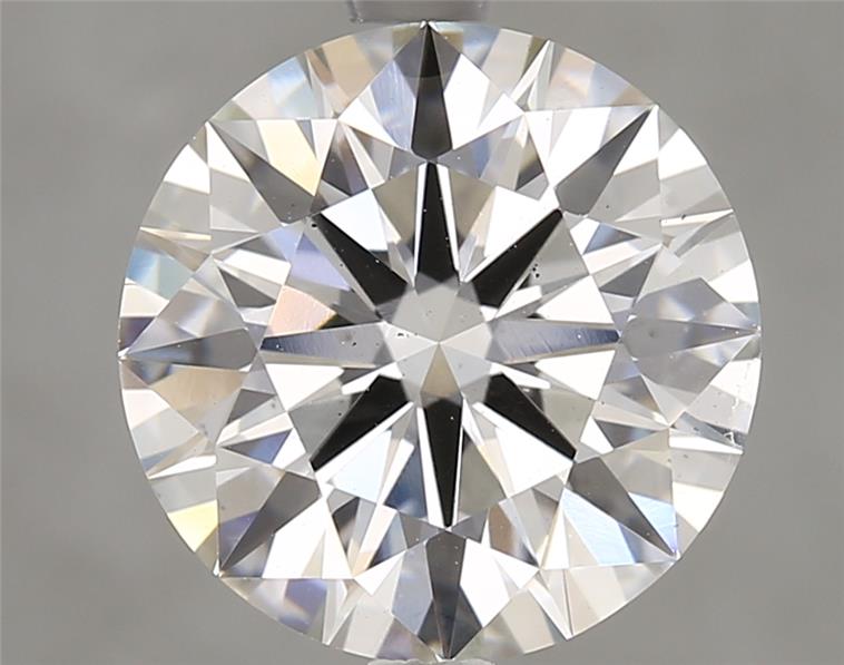 3.56ct round lab-grown diamond F color VS2 clarity ID cut grade IGI certified