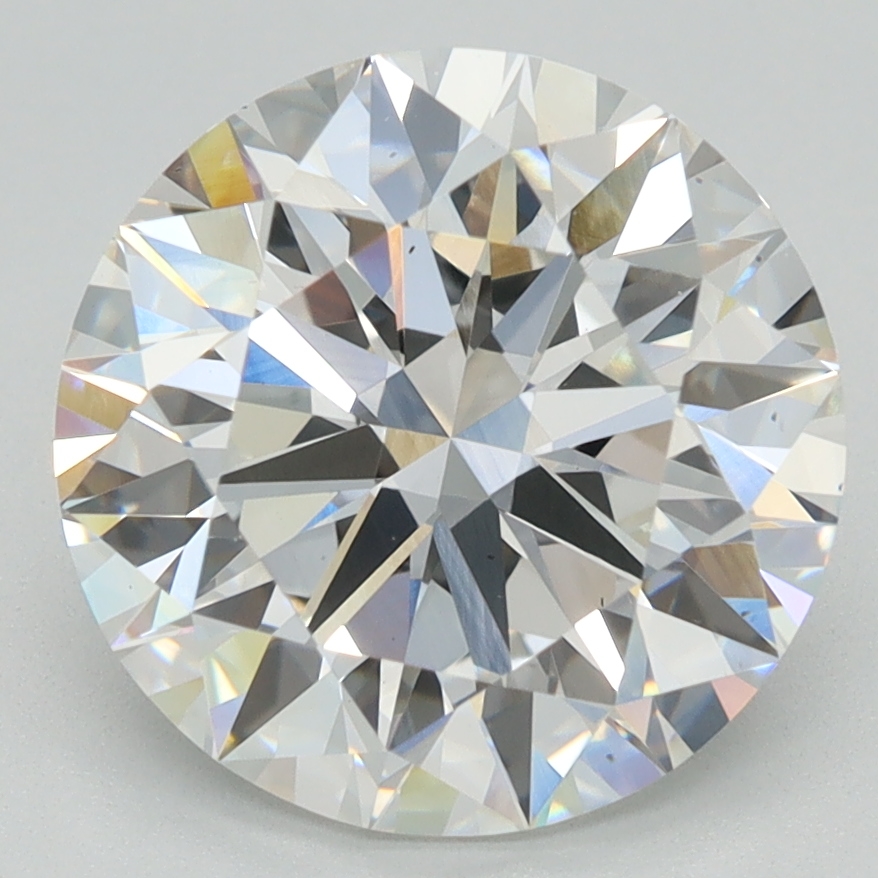 3.58ct round lab-grown diamond E/VS2 with IGI certification.