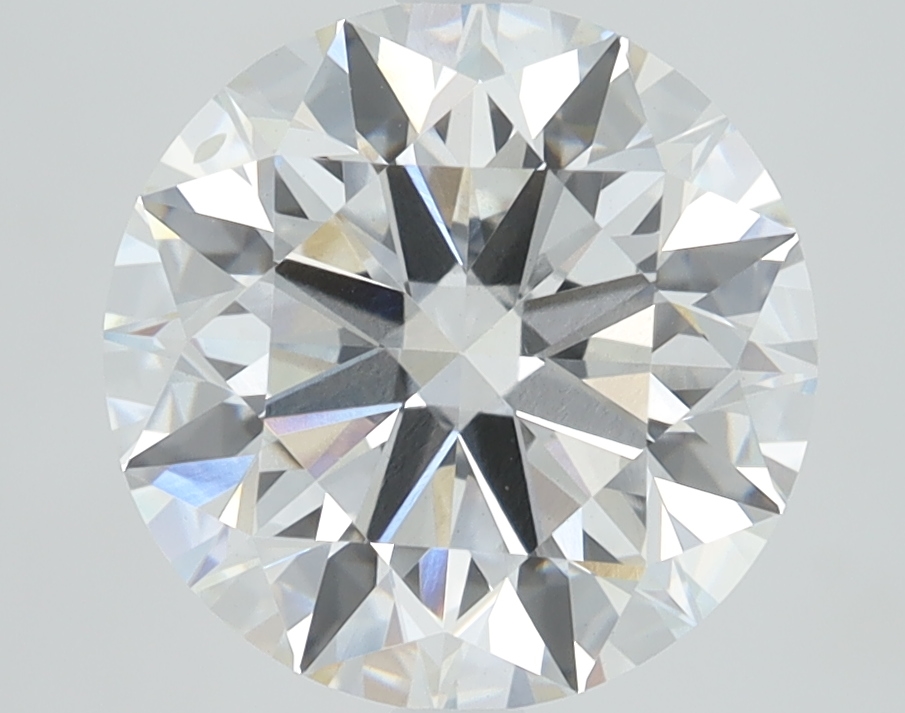 3.67ct round lab-grown diamond E/VS2 with IGI certification.