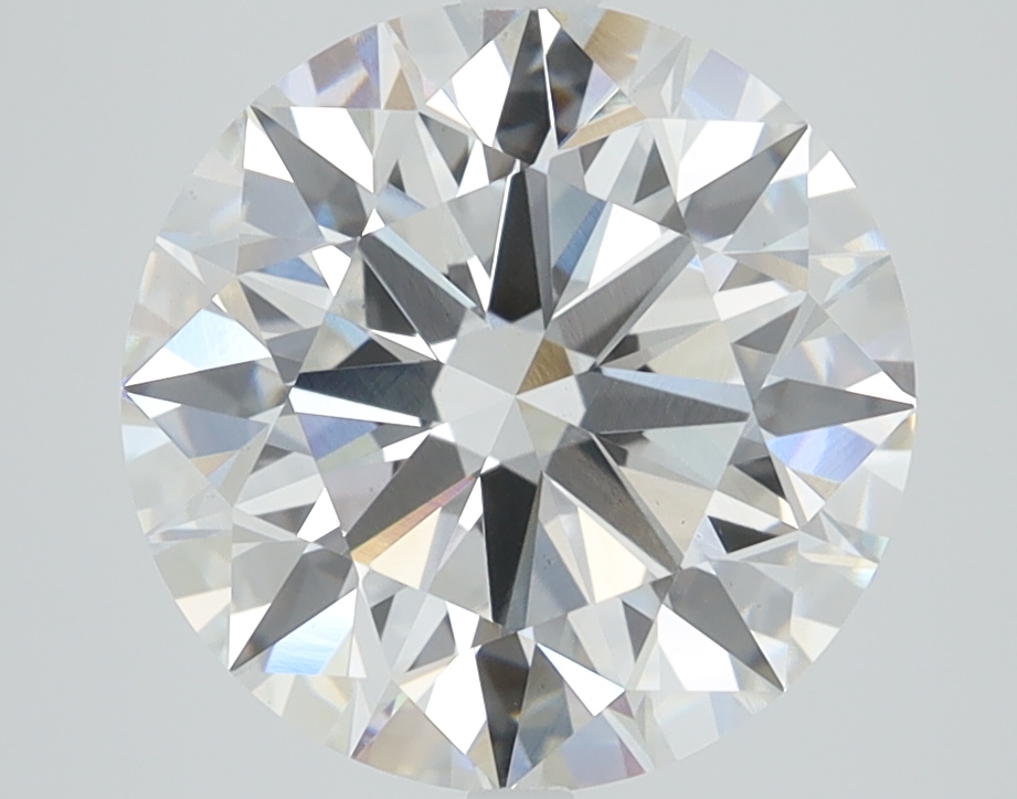 3.71ct round lab-grown diamond E/VS1 with IGI certification.