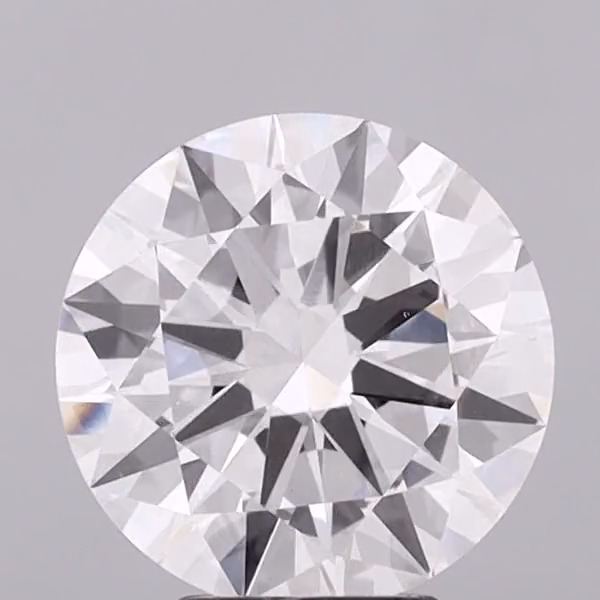 3.91ct round lab-grown diamond E/VS1 with IGI certification.